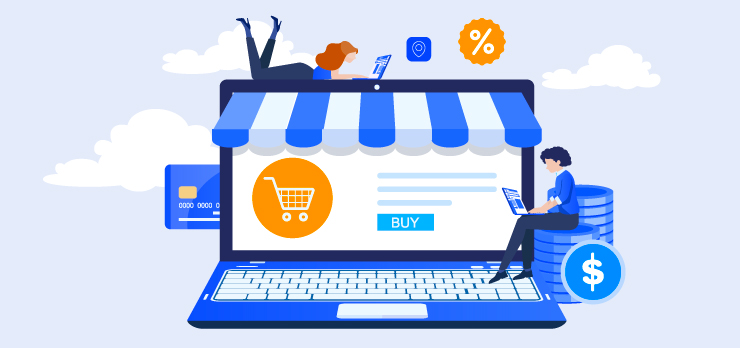 แพลตฟอร์ม E-Commerce ออกแบบเว็บไซต์ที่มุ่งเน้นความสะดวกสบายในการซื้อขายออนไลน์เพื่อเป็นช่องทางใหม่ในการ